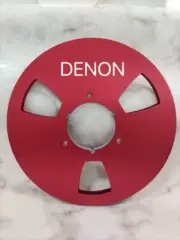 One Pair Red 10.5'' Aluminium tape reel for DENON Reel To Reel tape recorder