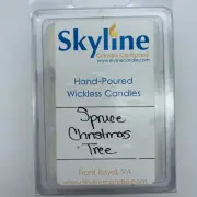 Skyline Spruce Christmas X-mas Tree Scented Wax Simmering Potpourri Cubes