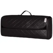 FOR RENAULT CLIO - Boot Tidy Organiser Storage Car Trunk Bag Leather Black