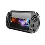 Handheld Game Console Built-in 10000 Games Black
