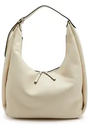 Totême Grained Leather Tote - White ONE SIZE
