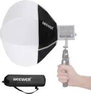 12"/30cm Lantern Softbox for HS60B LED Video Light Quick Release 360° Omnidire