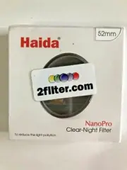 HAIDA Nano Pro 52mm CLEAR NIGHT FILTER - NEW