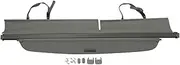 MEXWLOP Trunk Cargo Cover, for Kia, for Carens 2007-2012, Safety Shield Rear Luggage Curtain Retractable Partition Privacy Car Accessories Retractable Trunk Shelf(Grey)