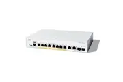 Cisco Catalyst 1200 8-Port GBit Ethernet PoE Switch, 8xGE PoE+, 2x1G, Ext PSU C1200-8P-E-2G