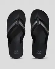 [Billabong] Billabong Men's All Day Impact Flip Flops Slippers in Black Size 09 09 Black