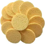 DONFAMDS 20Pcs Skin Friendly Face Cleaning Puff Soft Makeup Cotton Sponge Pads for Makeup Removal Round for Daily Use and Skin Care