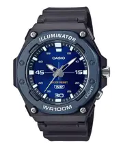 Casio Illuminator Analog Blue Dial Backlight Quartz MW-620H-2AV 100M Mens Watch