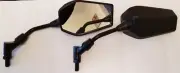 CARBON LOOK MIRRORS PAIR FOR Aprilia Mana 850 2010