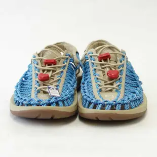 KEEN Keen UNEEK（獨特）1025187（女士）顏色：Safari /鮮豔的藍色後綁帶運動鞋涼鞋