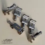6 Saddles Nickel Aged Vintage RELIC for tailpiece Of STRATOCASTER