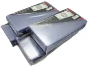 (100) Ultra Pro Large Bill Currency Toploaders Topload Holders / Cases 7.5 x 3.5