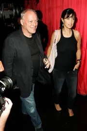 Musician David Gilmour his wife journalist Polly Samson arrive Ele- Old Photo 2