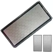 Double-sided Diamond Sharpening Stone, Knife Sharpener Stone diamond sharpene...