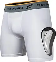 [CHAMPRO] Compression Boxer Shorts with Athletic Cup
