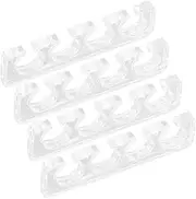 VICASKY Toe Separators 2 Pair Nail Tools Toe Separator for Women Men Reusable Comfortable for Home Salon Use