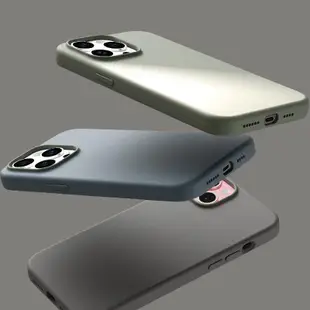 ABSOLUTE LINKASE SILICONE iPhone 15 Pro 6.1吋 MagSafe 類膚觸矽膠保護殼(多色可選) 黑色