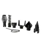 7Pcs 16mm Manganese Steel Drain Cleaner Machine Combination Head Set P2E5