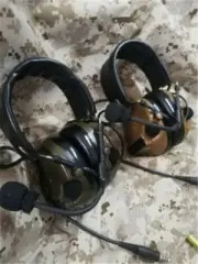 PELTOR Comtac-III C3 Headset Noise Reduction Tactical Headphones Call props