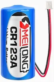 HOUYIBO 1PCS CR123A/CR17345 3V 1400mAh Replacement Non-Rechargeable Disposable Lithium Battery for Electricity Meter
