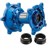TUSK 1437260041 Impact Motorcycle Hub - Rear Blue