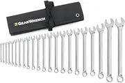 GEARWRENCH 81916 21 Piece Metric Combination Wrench Set, Chrome