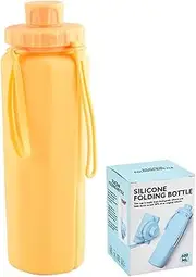 600ml Soft Water Bottle For Running Gym And Sports Camping Silica Gel Soft Water Bottle Running Collapsible Water Bottle, E
