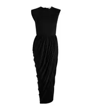 open-back midi dress S,L,M black