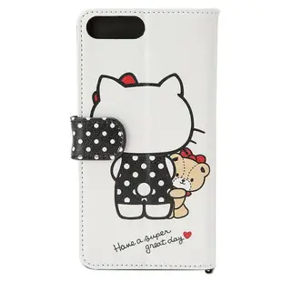 Hello Kitty I PHONE 7 Plus 摺疊套，手機殼/手機套/智慧型手機，X射線【C619186】