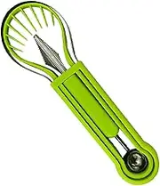 Fruit Slicer – Multi-Purpose Avocado Cutting Tool with Ergonomic Handle | Vegetable and Fruit Prep Tool for Digging, Scooping, and Cutting Apples, Pearls, Cucumbers, Bananas, and More Kitchen U