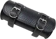 Gogogmee Motorcycle Tool Bag Saddle Storage Bag for Motorbike Accessories Easy to Install Organizer for Gadgets Tools and Water Bottles Crocodile Pattern
