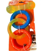 Nerf Dog Chew & Tug For Chewing Tug of War New