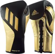 Adidas Speed Tilt 750 Boxing Gloves Leather Pro Fight Training Sparring Gear