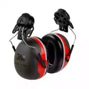 3M X3P3E PELTOR Cap Mount Ear Muffs, Noise Protection Hard Hat Attachment NRR 25