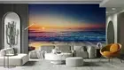 3D Ocean Sunrise Wallpaper Wall Mural Removable Self-adhesive 1079