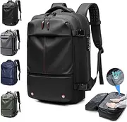 Easyvacpack, Easy Vac Pack，Airpack Backpack-Expandable Backpack Vacuum with Pump, Vacuum Backpack with Anti Theft Lock