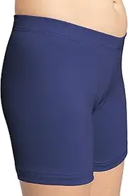 [STRETCH IS COMFORT] Women's and Plus Size Nylon Booty Shorts | S-3X