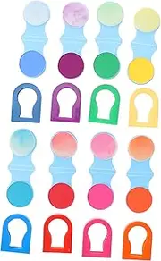 BELLIFFY 8 Piece Hair Coloring Powder Set Temporary Diy Hair Dye Compact Convenient