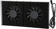 GPU Backplate Radiator, Aluminum Alloy Fast Heat Sink, GPU Cooler for RTX3090 3080 3070, with 4 Pin Backplane