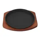 Steak Grill Pan Cast Iron Steak Plate Steak Grill Plate Pie Pan Nonstick