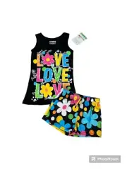NWT BeePOSH MELISSA & DOUG Bloomer Girls Easy On Pajama SET Size XS 4-6 NWT