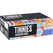 Tinnies Raspberry Sour Can 375mL