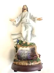 The Bradford Exchange Thomas Kinkade My Beloved Son Illuminated Sculpture New