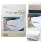 12 Pc Lot King Size Fitted Mattress Cover Vinyl Waterproof Bug Allergy Protector