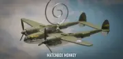 Miss Virginia P-38 Lightning USAF WWII MC Christmas Ornament Airplane Aircraft