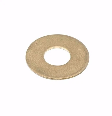 4x Zenith FLAT WASHER Round External Bolt SOLID BRASS- 5/16", 10pcs EBG4008