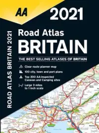 在飛比找博客來優惠-Road Atlas Britain 2021