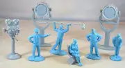 LOD Barzso Studio Film Crew Zorro Playset Blue and Gray