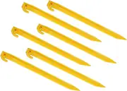 6pcs Coleman 300mm ABS Pegs Heavy Duty Tent Awnings Sport Nets Peg