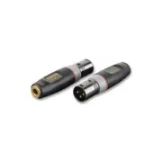 GA63259 XGA35 Xcaliber Adaptor, Jack Socket To XLR Plug